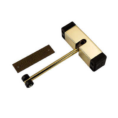 Frisco Eclipse Surface Mounted Door Closer, Polished Brass - 28992 POLISHED BRASS