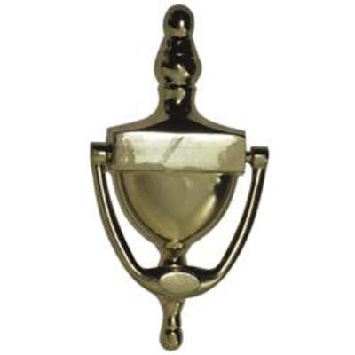 Victorian Door Knocker 200mm  - Polished Chrome