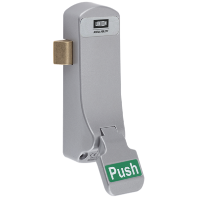 UNION ExiSAFE Push Pad Emergency Latch For Single Doors - To Suit Metal Doors (new product)