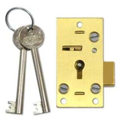 UNION 4146 Straight Cupboard Lock - 64mm PL KD Bagged