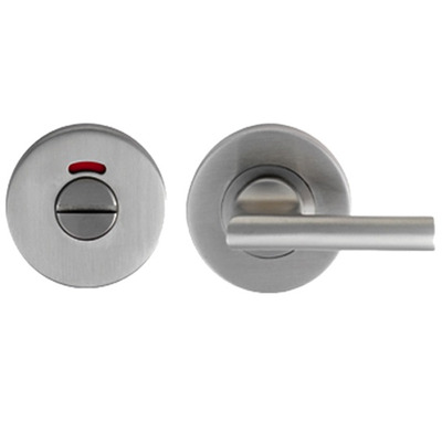 Eurospec Disabled Turn & Release, Polished Or Satin Stainless Steel - CST1025 SATIN STAINLESS STEEL