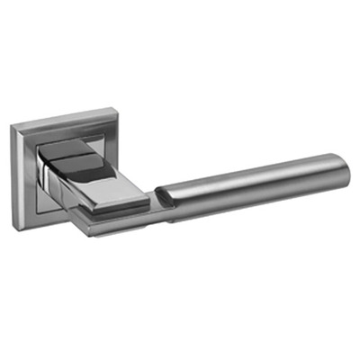 Access Hardware Straight Polished & Satin Dual Finish - E62 (sold in pairs) POLISHED & SATIN DUAL FINISH