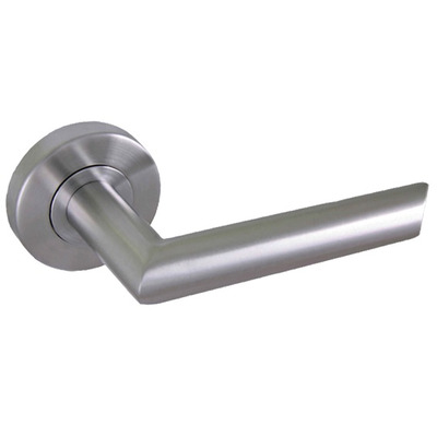 Access Hardware B14 - Satin Stainless Steel Door Handles - B14 (sold in pairs) SATIN FINISH