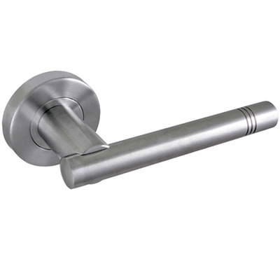 Access Hardware B15 - Satin Stainless Steel Door Handles - B15SSS (sold in pairs) SATIN FINISH