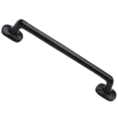 M Marcus Traditional Cabinet Pull Handle (96mm, 128mm, 160mm OR 192mm C/C), Matt Black Rustic Iron - FB376 MATT BLACK RUSTIC IRON - 96mm C/C