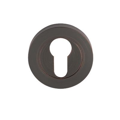 Excel Euro Profile Escutcheon, Oil Rubbed Bronze - 3583ORB (sold in pairs) EURO PROFILE ESCUTCHEON, OIL RUBBED BRONZE