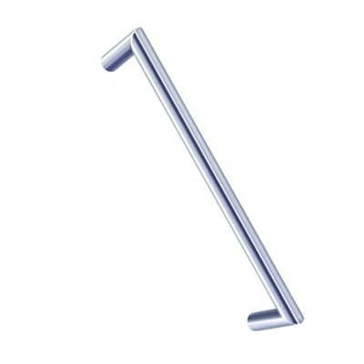 Consort Mitred Pull Handles, (300mm Or 600mm Long), Polished Or Satin Finish - CHEP4 POLISHED STAINLESS STEEL - 300mm x 19mm