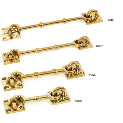 From The Anvil Cabin Hooks (3", 4", 6" Or 8"), Polished Brass - 83546 3" CABIN HOOK, POLISHED BRASS