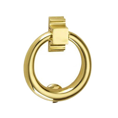 Croft Architectural Ring Knocker, Various Finishes Available* - 1893 POLISHED CHROME