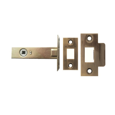 Atlantic 2.5, 3 And 4 Inch Tubular Deadbolt, Antique Brass - ADB3AB 76mm (3 INCH) - ANTIQUE BRASS
