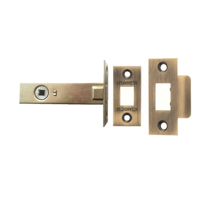 Atlantic 2.5, 3 And 4 Inch Tubular Deadbolt, Matt Antique Brass - ADB3MAB 100mm (4 INCH) - MATT ANTIQUE BRASS