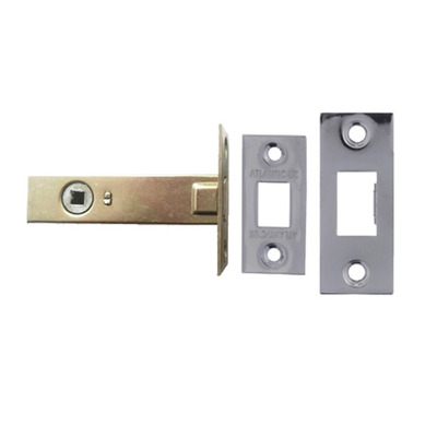 Atlantic 2.5, 3 And 4 Inch Tubular Deadbolt, Polished Chrome - ADB3PC 100mm (4 INCH) - POLISHED CHROME