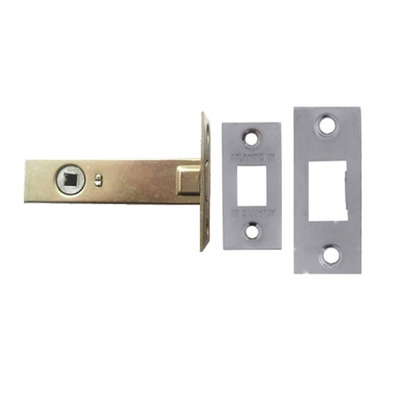 Atlantic 2.5, 3 And 4 Inch Tubular Deadbolt, Satin Chrome - ADB3SC 100mm (4 INCH) - SATIN CHROME