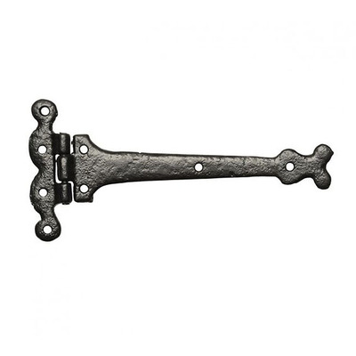 Kirkpatrick Black Antique Malleable Iron Hinge (8 Inch) - AB816 (sold in pairs) BLACK ANTIQUE - 8"