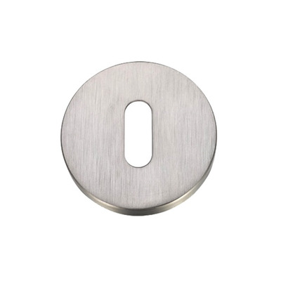 Zoo Hardware ZG4S Standard Profile Key Escutcheon, Satin Stainless Steel - ZG4S002 SATIN STAINLESS STEEL