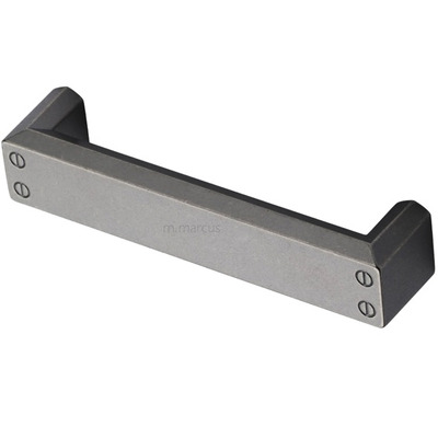 M Marcus Platform Industrial Cabinet Pull Handle (128mm C/C), Old Iron - VF087 128-Oi OLD IRON