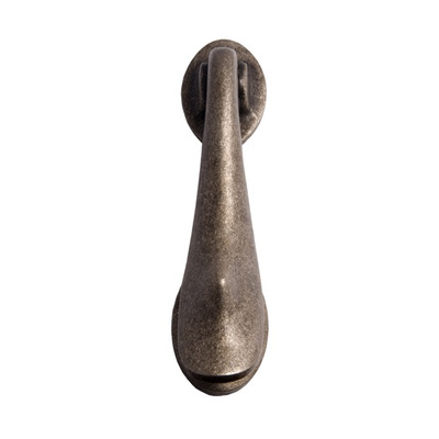 Cardea Ironmongery Slipper Shape Door Knocker (195mm x 47mm), White Bronze - AX003WB WHITE BRONZE