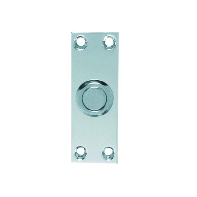 Carlisle Brass Bell Push, Polished Chrome - AA31CP POLISHED CHROME