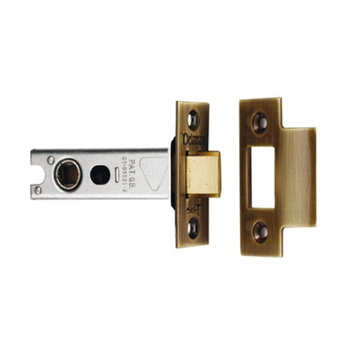Carlisle Brass Heavy Duty Sprung Tubular Latch, Florentine Bronze - DL5025FB 76mm (3 INCH) FLORENTINE BRONZE