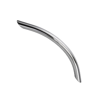 Access Hardware Bow Shaped Cabinet Handle (128mm, 192mm OR 288mm C/C), Polished Chrome - P110406PC POLISHED CHROME - 128mm c/c