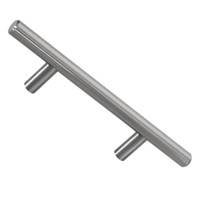 Access Hardware T Bar Cabinet Pull Handles (Various Sizes), Satin Nickel - P110505SN SATIN NICKEL - 416mm c/c