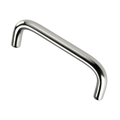 Access Hardware D Shaped Tubular Cabinet handle (96mm Or 150mm C/C), Polished Chrome - P120041PC POLISHED CHROME - 150mm c/c