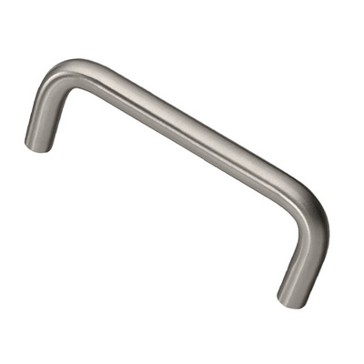 Access Hardware D Shaped Tubular Cabinet handle (96mm Or 150mm C/C), Satin Nickel - P120041SN SATIN NICKEL - 150mm c/c