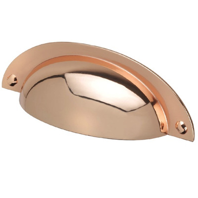 Access Hardware Cupboard Drawer Cup Handle (66mm c/c), Copper - X8801CU COPPER FINISH