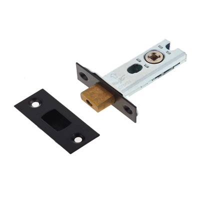 Frelan Hardware Heavy Duty Tubular Deadbolts (2.5, 3 OR 4 Inch), Black - JL-HDB64BL 76mm (3 INCH) - BLACK