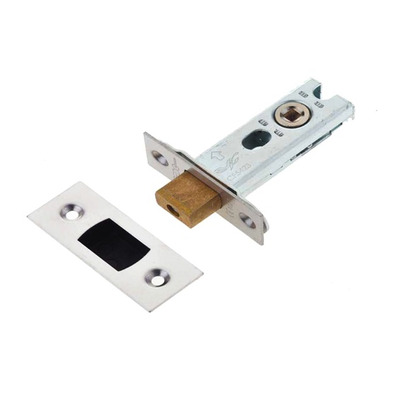 Frelan Hardware Heavy Duty Tubular Deadbolts (2.5, 3 OR 4 Inch), Polished Stainless Steel - JL-HDB64PSS 64mm (2.5 INCH) - POLISHED STAINLESS STEEL