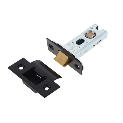 Frelan Hardware Heavy Duty Tubular Latches (2.5, 3 OR 4 Inch), Black - JL-HDT64BL 102mm (4 INCH) - BLACK