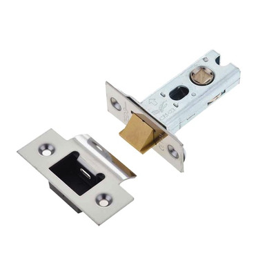 Frelan Hardware Heavy Duty Tubular Latches (2.5, 3 OR 4 Inch), Polished Stainless Steel - JL-HDT64PSS 64mm (2.5 INCH) - POLISHED STAINLESS STEEL
