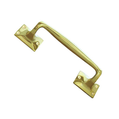Frelan Hardware Pull Handle (152mm, 200mm, 250mm OR 305mm), Polished Brass - JV90 POLISHED BRASS - 152mm