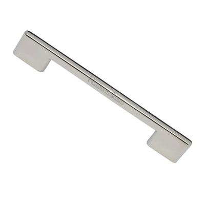 Heritage Brass Victorian Cabinet Pull Handle (Various Lengths), Polished Nickel - C3681-PNF POLISHED NICKEL - 96mm C/C