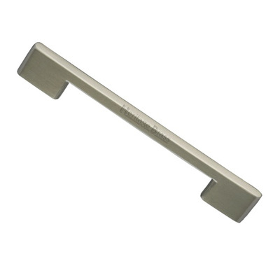 Heritage Brass Victorian Cabinet Pull Handle (Various Lengths), Satin Nickel - C3681-SN SATIN NICKEL - 96mm C/C