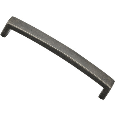 M Marcus Metro Cabinet Pull Handle (96mm, 128mm, 160mm OR 192mm C/C), White Rustic Solid Bronze - WM3476 PEWTER PATINA ON WHITE BRONZE - 96mm c/c