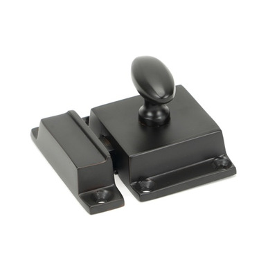 From The Anvil Cabinet Latch, Aged Bronze - 46049 AGED BRONZE
