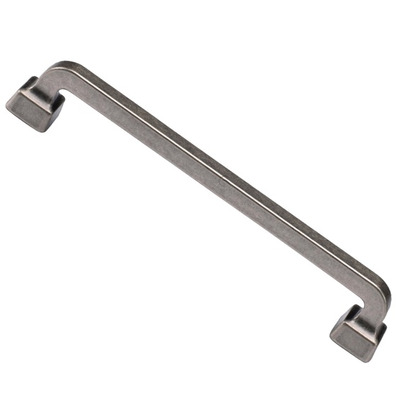 Heritage Brass Stilo Cabinet Pull Handle (96mm, 160mm OR 320mm C/C), Distressed Pewter - TK5217-096-DPW DISTRESSED PEWTER FINISH - 96mm C/C
