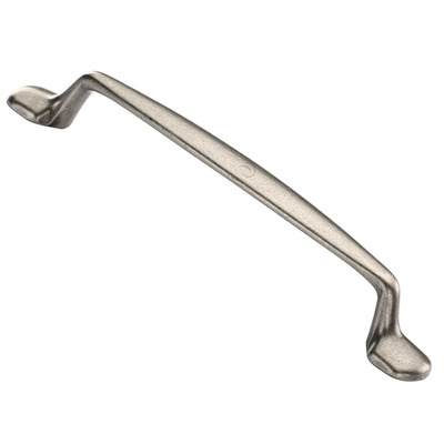 Heritage Brass Stilo Cabinet Pull Handle (96mm OR 128mm C/C), Distressed Pewter - TK5341-096-DPW DISTRESSED PEWTER FINISH - 96mm C/C