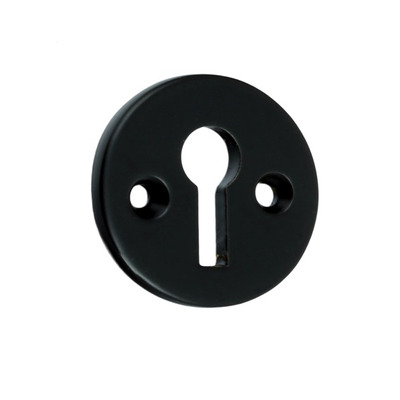 Prima Standard Profile Open Escutcheon, Matt Black - MB104 MATT BLACK
