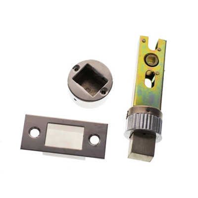 Atlantic Hardware Smartbolt 3 Inch Passage Tubular Deadbolts (Bolt Through), Satin Chrome Finish - ASDB25SC SMARTLATCH 76mm (3 INCH) SATIN CHROME FINISH