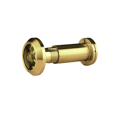 Eurospec 180 Degree Door Viewers, PVD Stainless Brass - SWE1000PVD PVD STAINLESS BRASS FINISH