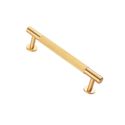 Carlisle Brass Fingertip Lines Cupboard Pull Handles (128mm, 160mm, 224mm OR 320mm c/c), Satin Brass - FTD710BSB SATIN BRASS - 320mm c/c