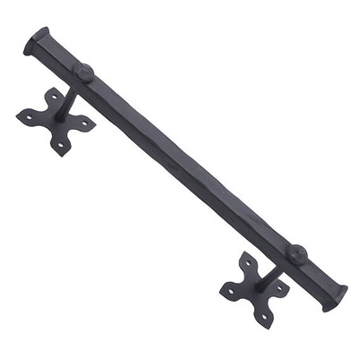 Spira Brass Onyx Square Cupboard Pull Handle (300mm Length), Black Antique - FC232 BLACK ANTIQUE - 300mm