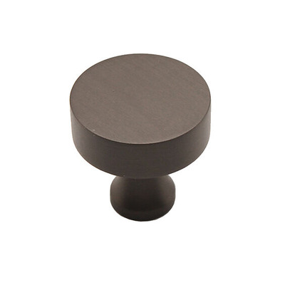 Spira Brass Round Cupboard Door Knob (38mm Diameter), Gunmetal Grey - SB2309GG GUNMETAL GREY