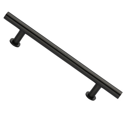 Heritage Brass T Bar Design Cabinet Pull Handle With 16mm Circular Rose (101mm, 128mm, 160mm OR 203mm C/C), Matt Bronze - C0362-MB MATT BRONZE - 101mm c/c