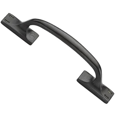 M Marcus Solid Bronze Offset Cabinet Pull Handle (159mm, 210mm OR 260mm Length), Rustic Dark Bronze - RDB1145 RUSTIC DARK BRONZE - 159mm Length