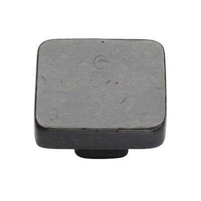 M Marcus Solid Bronze Square Cabinet Knob (32mm OR 38mm), Rustic Dark Bronze - RDB3674 RUSTIC DARK BRONZE - 32mm