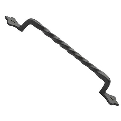 M Marcus Solid Bronze Twist Cabinet Pull Handle (138mm, 202mm OR 251mm Length), Rustic Dark Bronze - RDB370 RUSTIC DARK BRONZE - 138mm Length