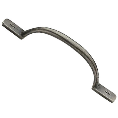 M Marcus Solid Bronze Russell Cabinet Pull Handle (106mm, 159mm OR 203mm Length), Rustic Pewter - RPW1090 RUSTIC PEWTER - 106mm Length